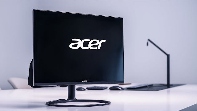 a sleek and modern acer r240hy monitor featuring a 5JHtXSNMS eoPItWDSLEiA E12bcpXnR6qbBjvcjelFrA