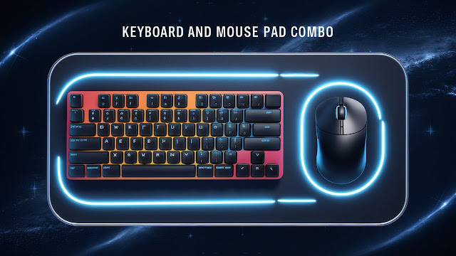 a sleek and modern thumbnail titled keyboard and m UnvknjcfSI6nKY6hMo71dA DwsBRAXuQzKace4Yp aqvg