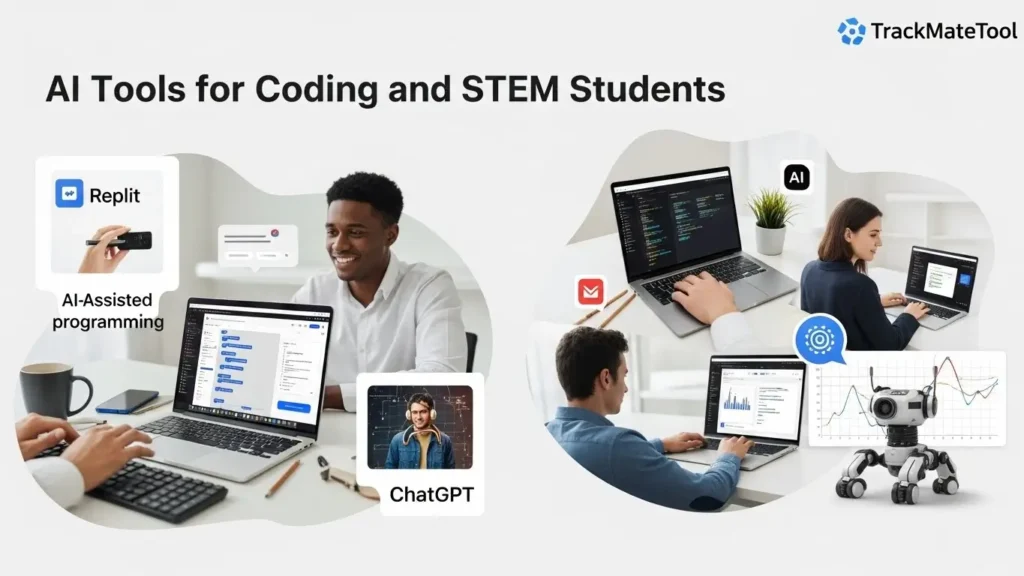 AI tools for coding and STEM students in South Africa – TrackMateTool guide for smarter learning