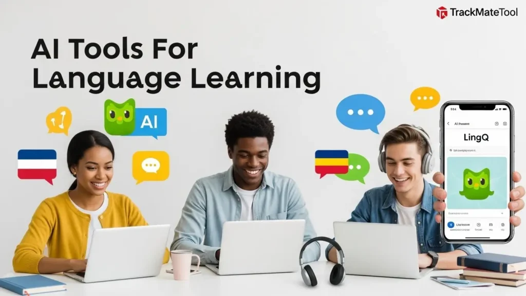 AI tools for language learning for students in South Africa – TrackMateTool guide