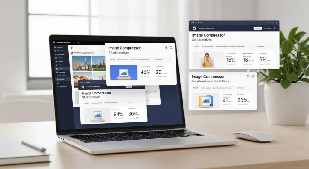 Best alternatives in South Africa for compress image to 50KB or 100KB online using free image compressor tools